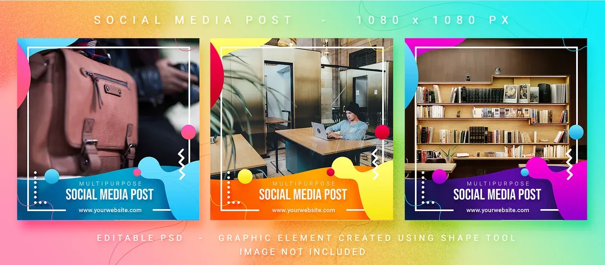Multipurpose Social Media Post Template