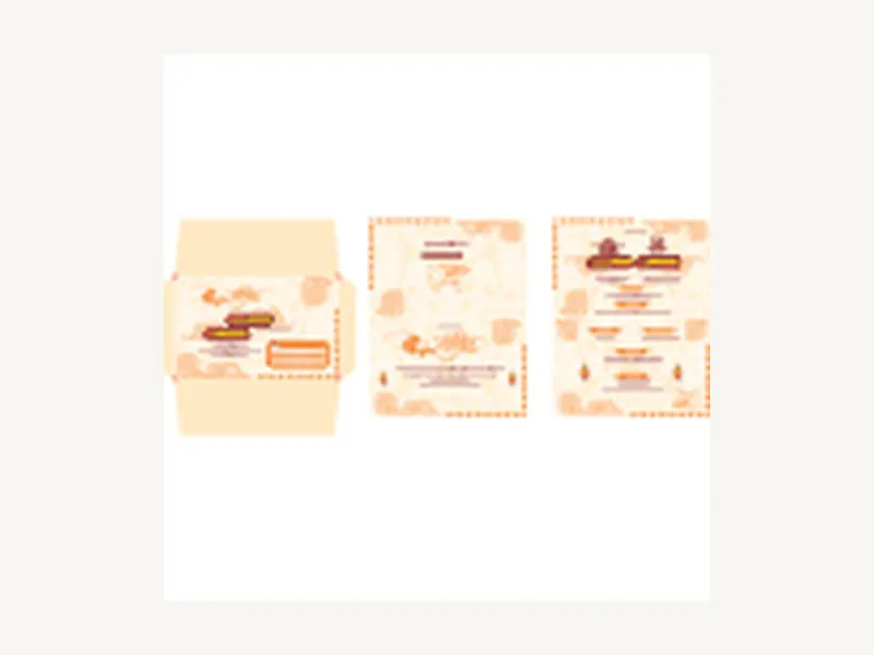 Royal Indian Wedding Card Template FD 24