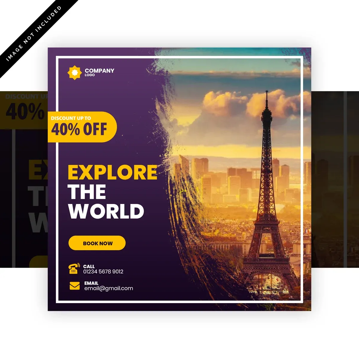 Travel Post Template