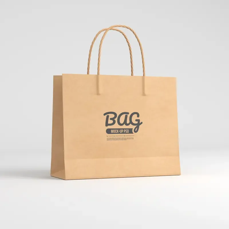 Paper Bag Mockup