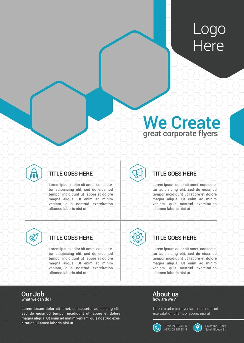 A4 Corporate Flyer 02