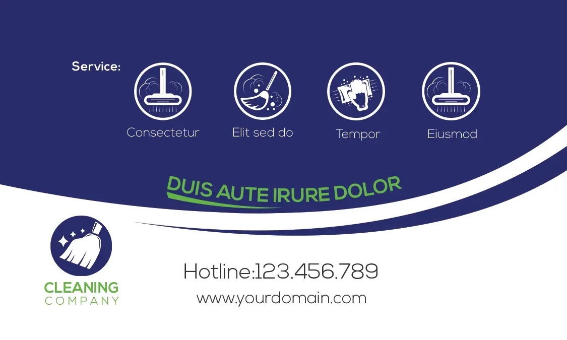 Cleaning Company Set Templates