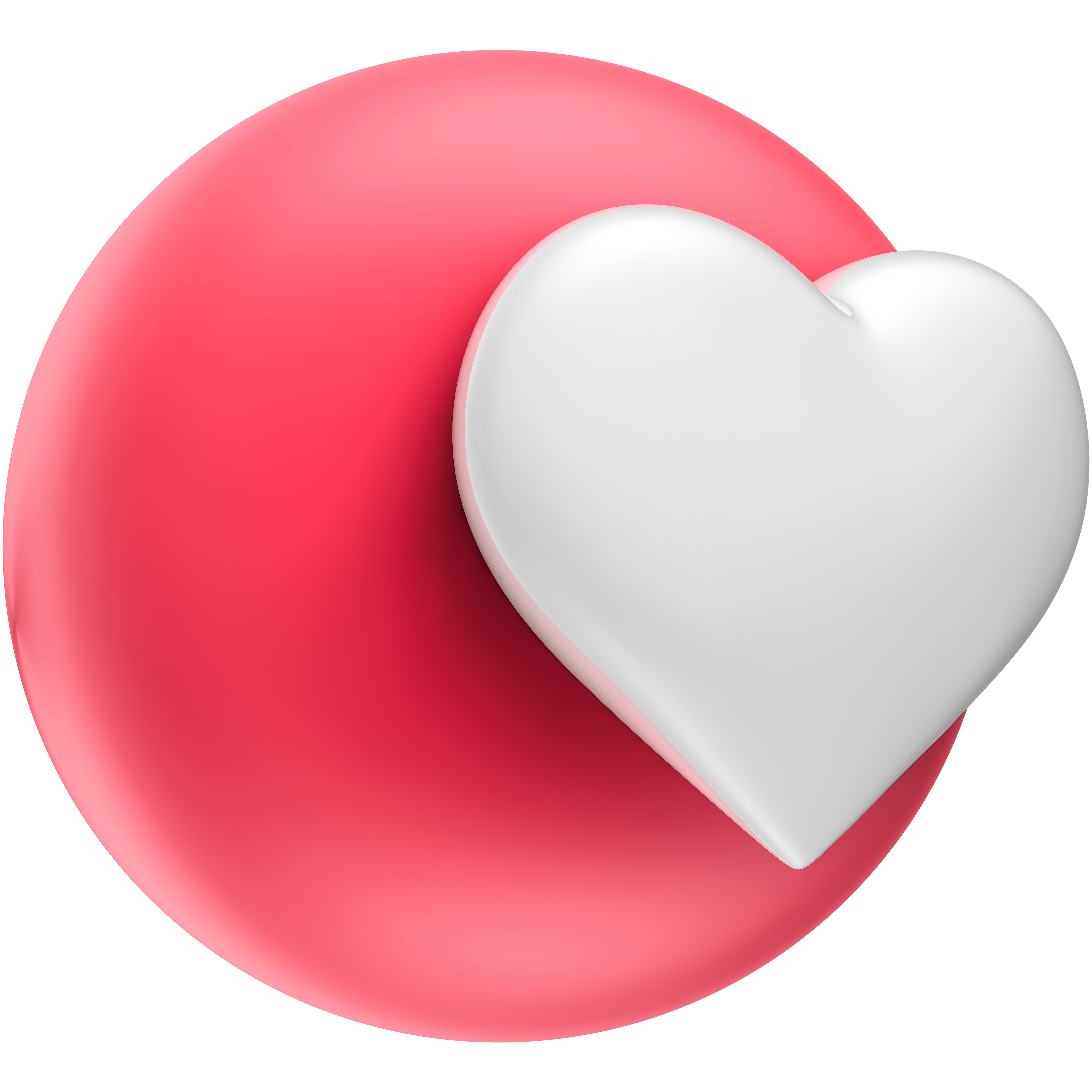 3D Love 02 Reaction Icon