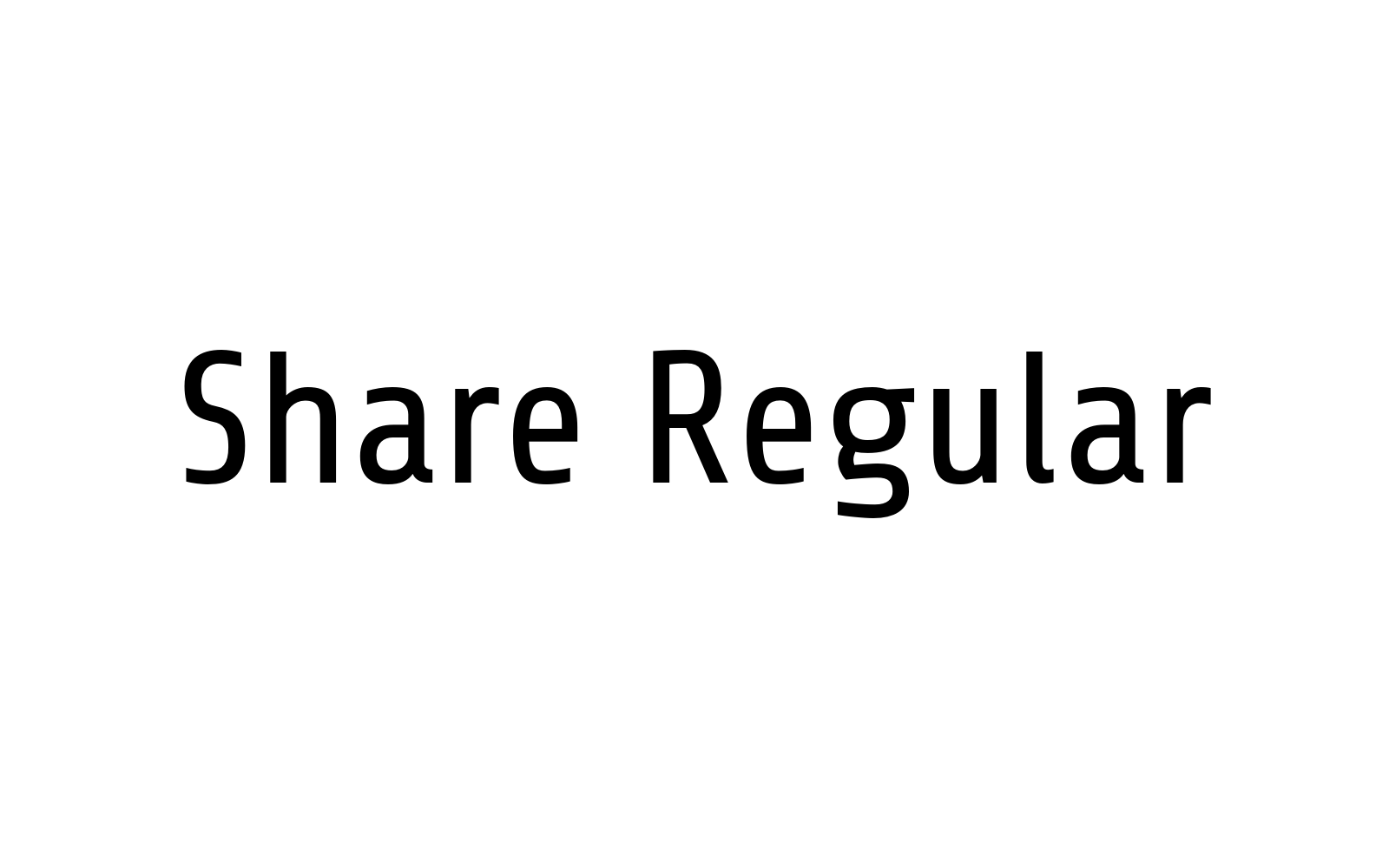 Share Regular