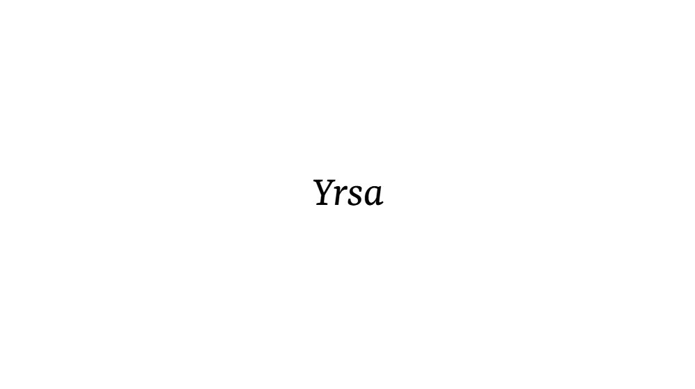 Yrsa
