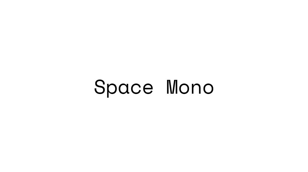 Space Mono