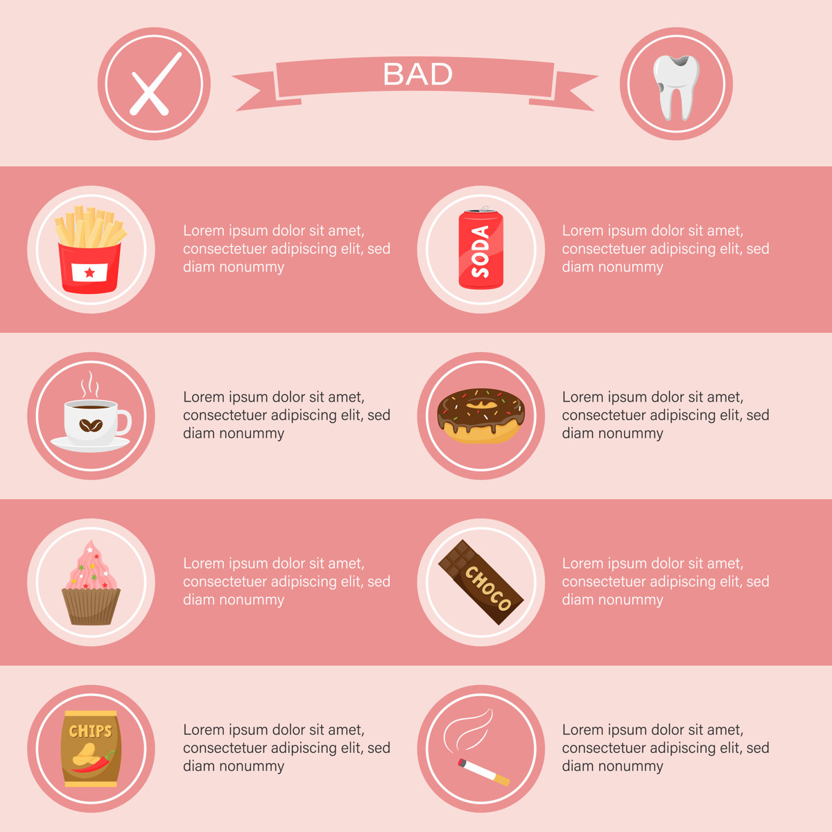 Medical Dental Infographic