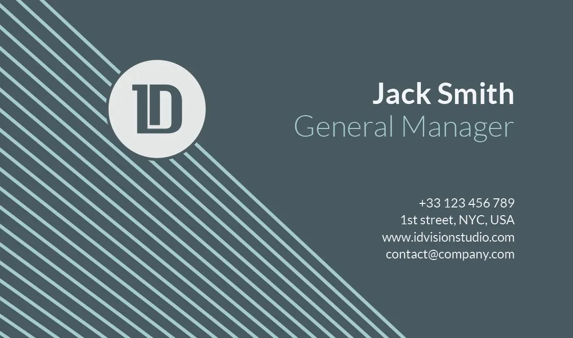 Stationery Corporate Identity 006 - (Back) Business Card