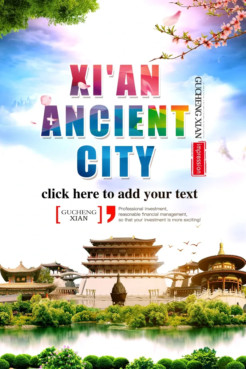 Xi'an Ancient City Heritage Tour Poster