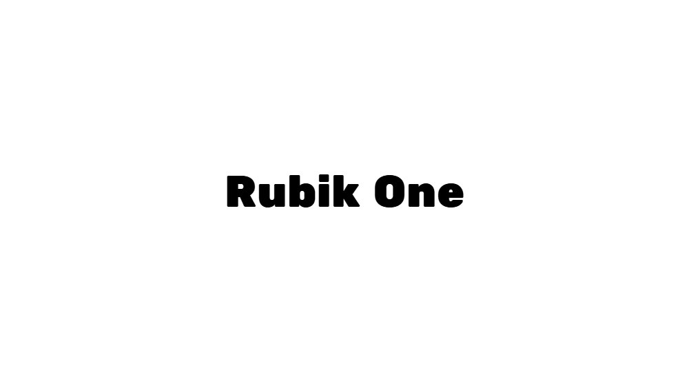 Rubik One