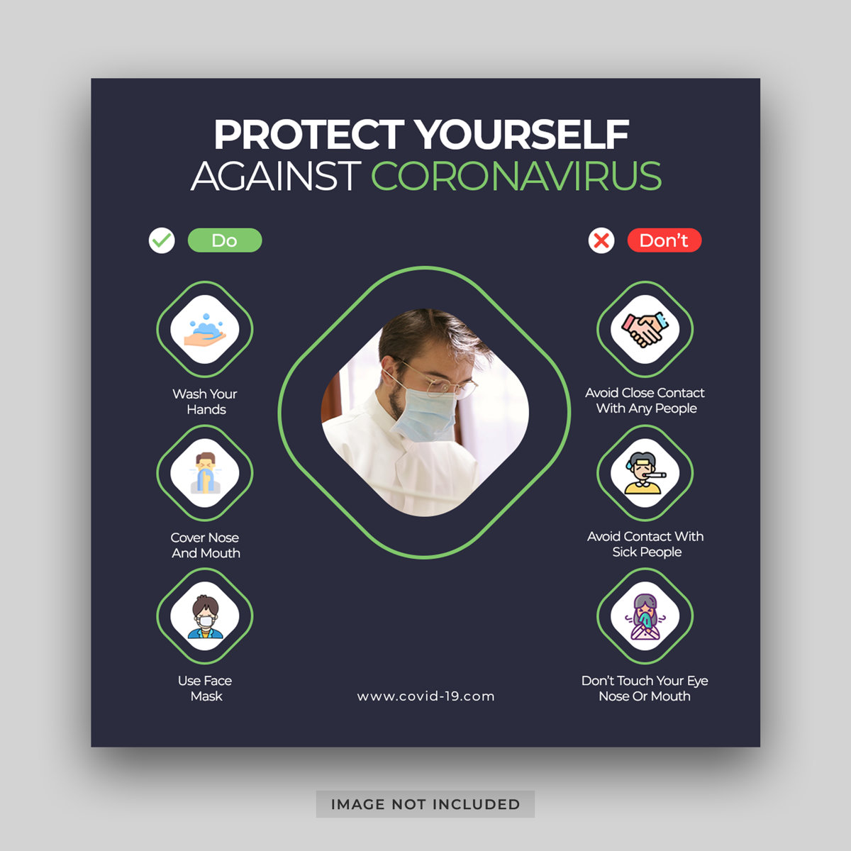 Corona Virus Infographic
