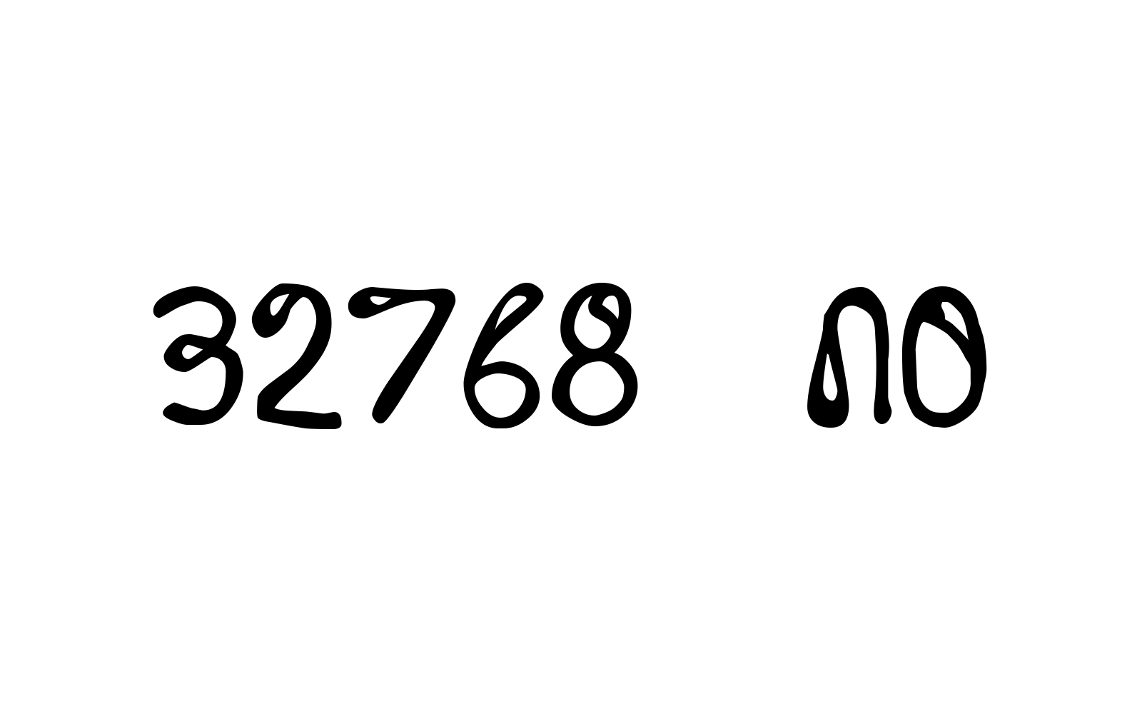 32768 NO