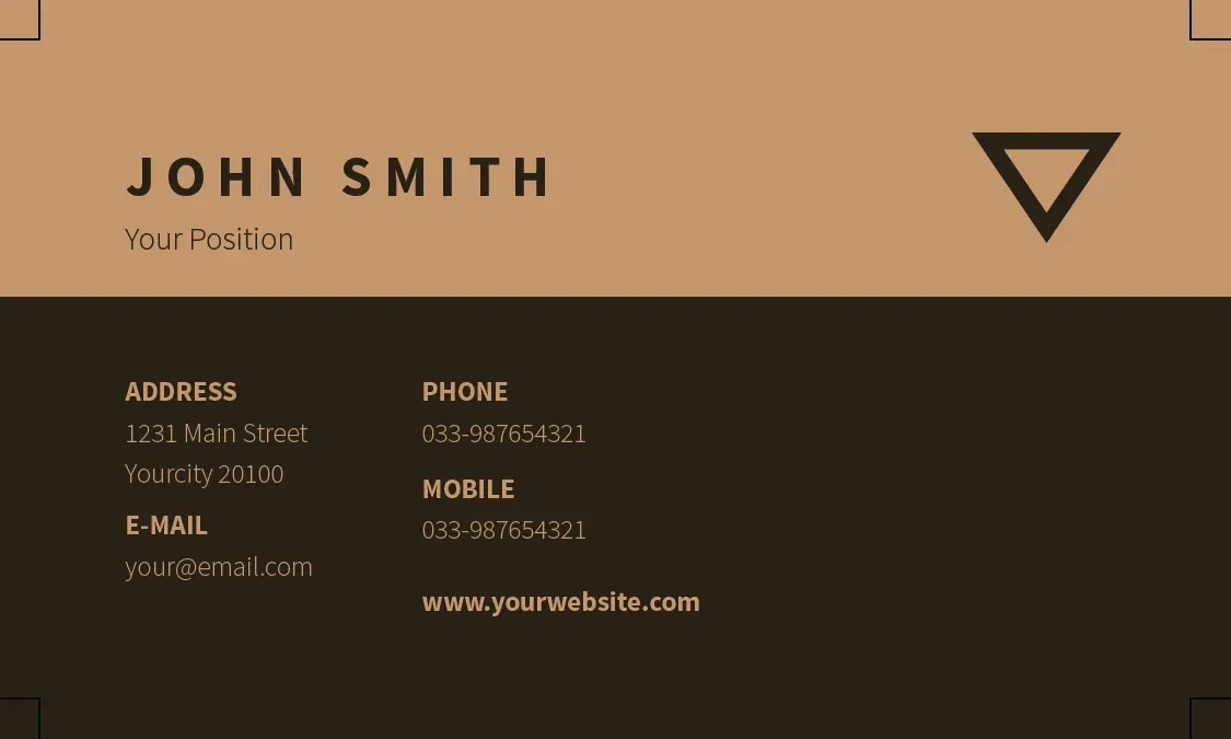Main File - 02 Business Card (Front)