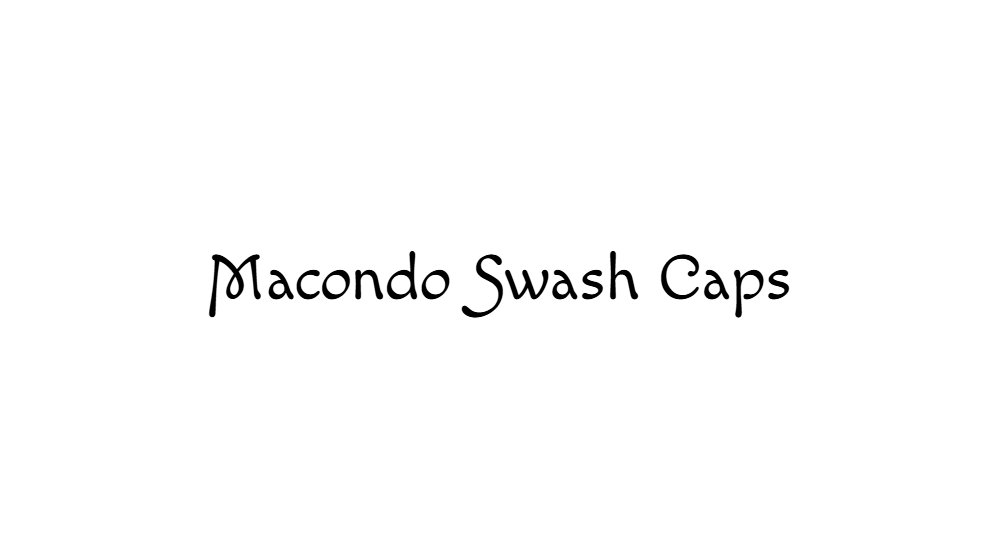Macondo Swash Caps