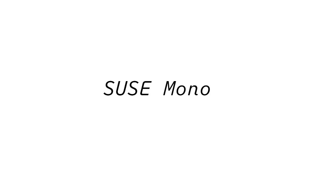 SUSE Mono