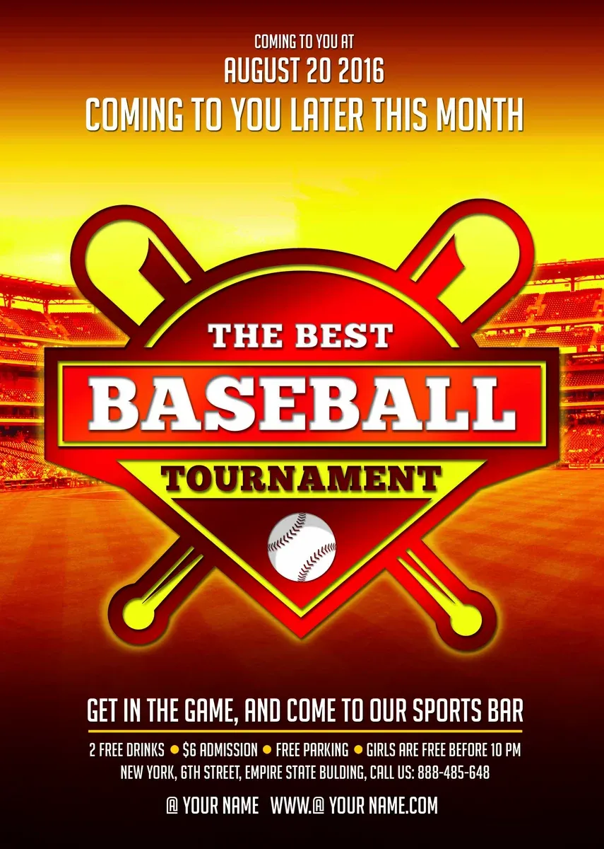 Baseball Flyer 1