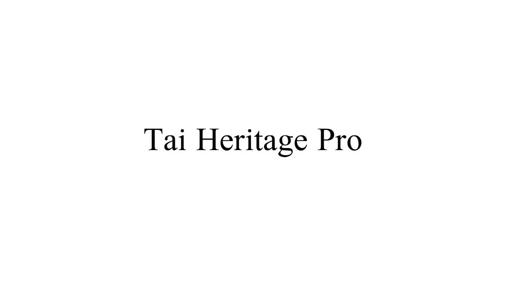 Tai Heritage Pro