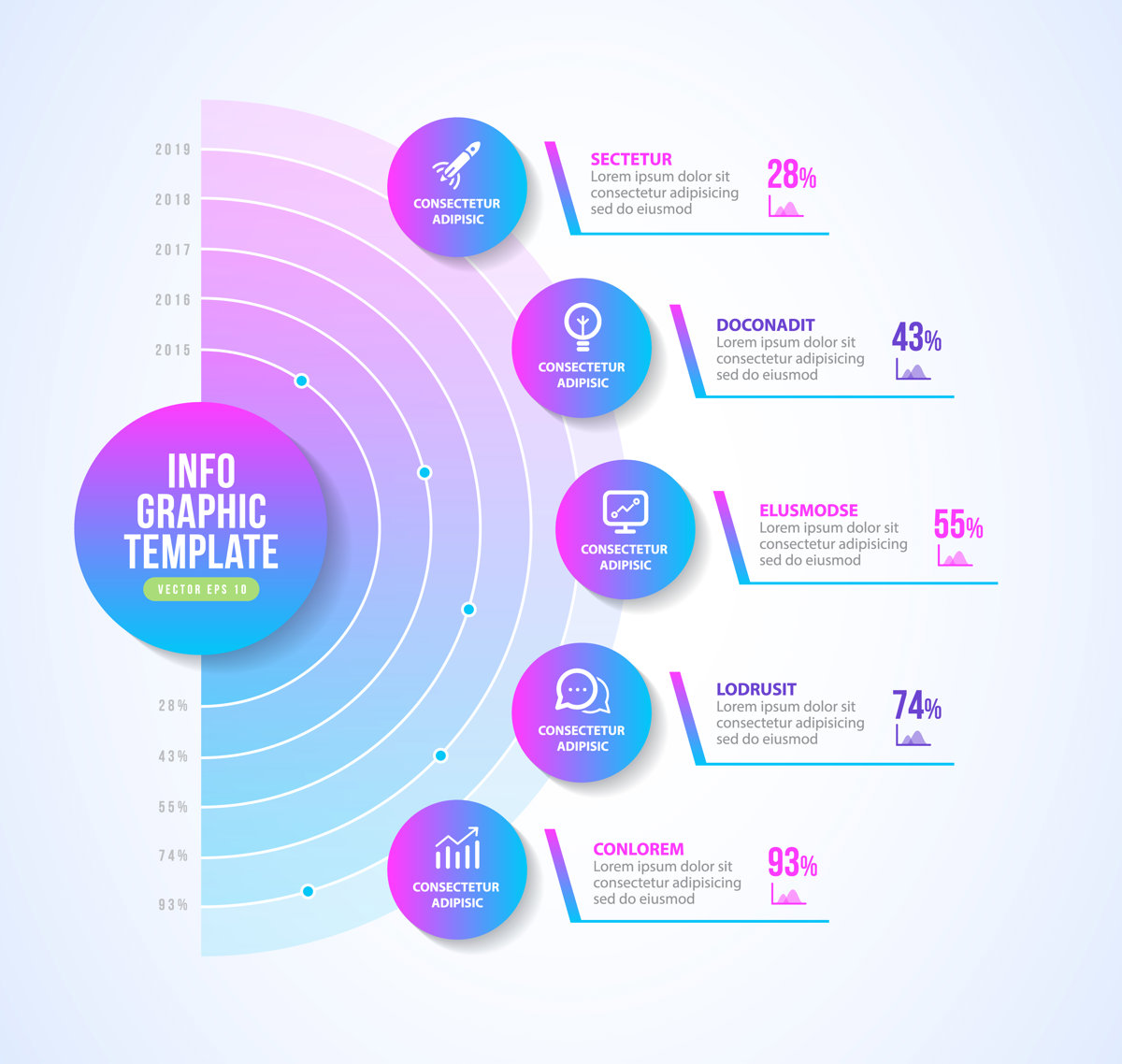 Presentation Layout Infographic