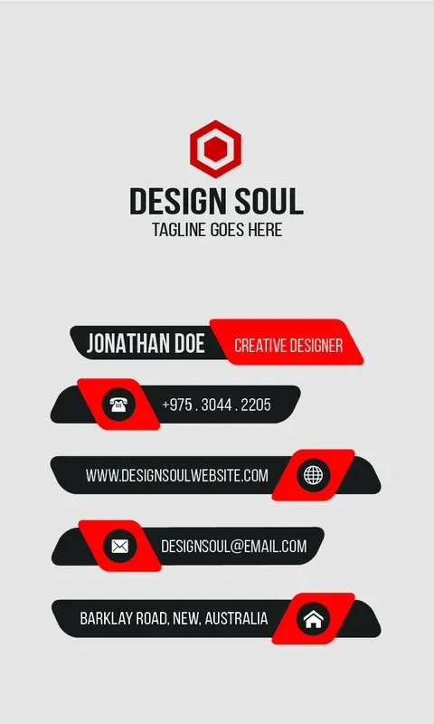 Modern Corporate Business Card