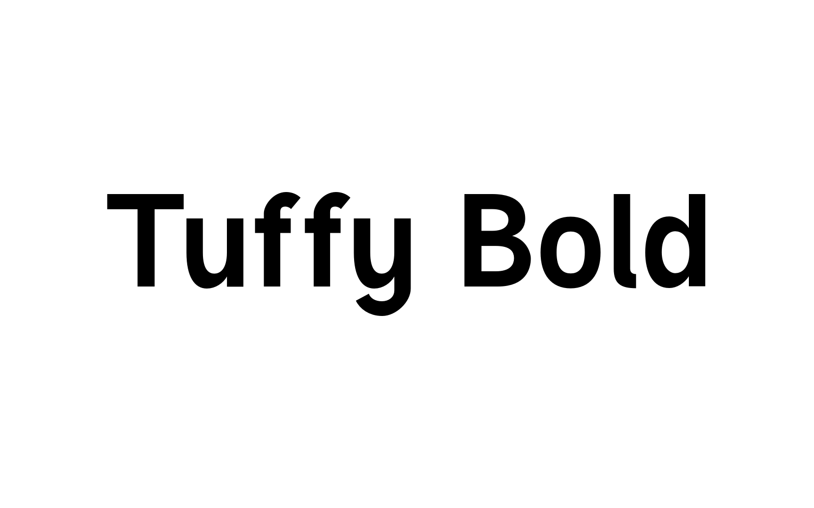 Tuffy Bold